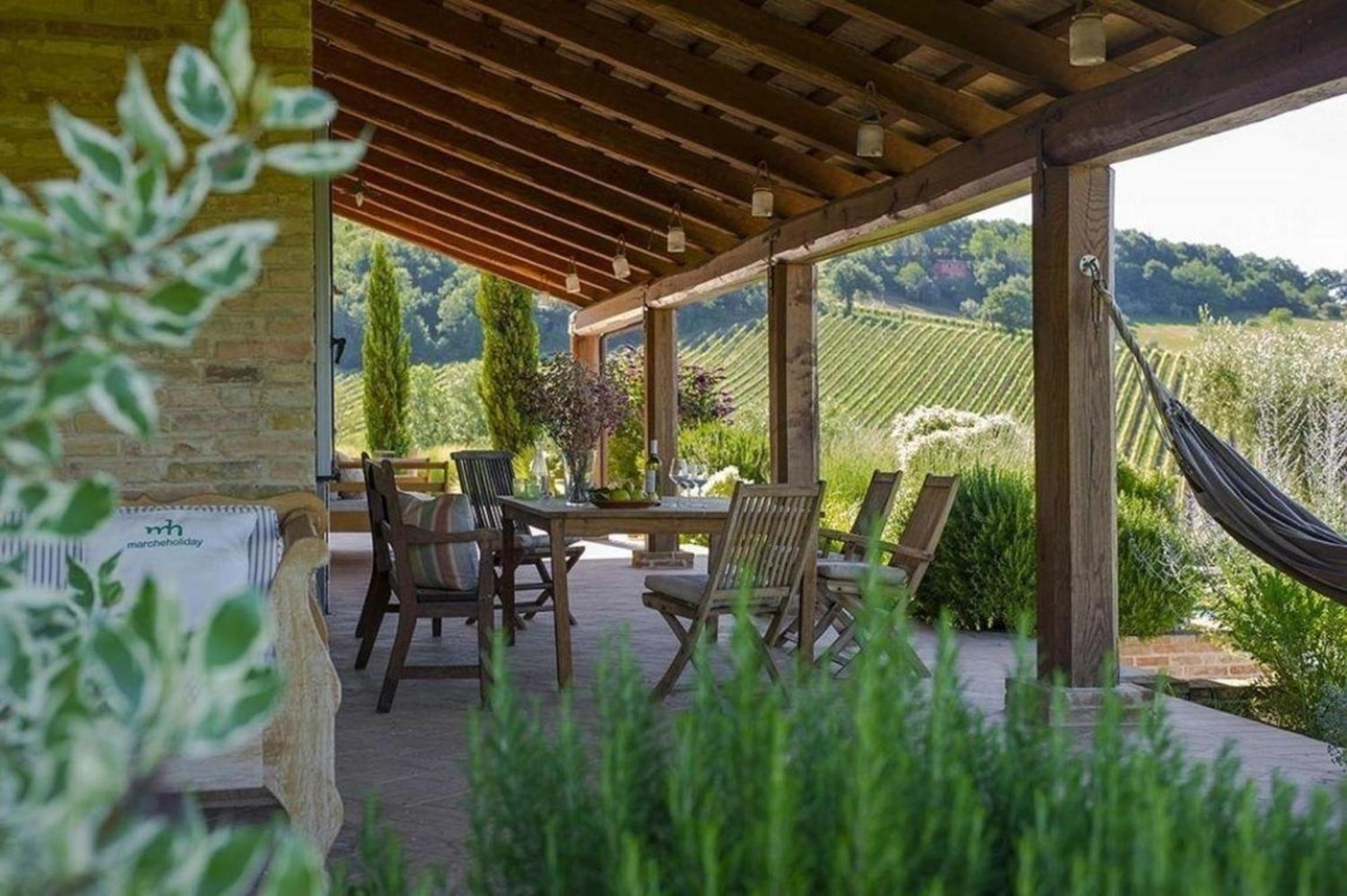 Ferienhaus In Matelica Mit Grossem Garten エクステリア 写真